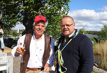 Åke Hedhamma och Per Blinck