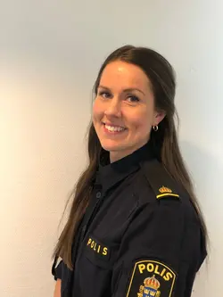 Emilie Halvarsson, kommunpolis i Vaxholm